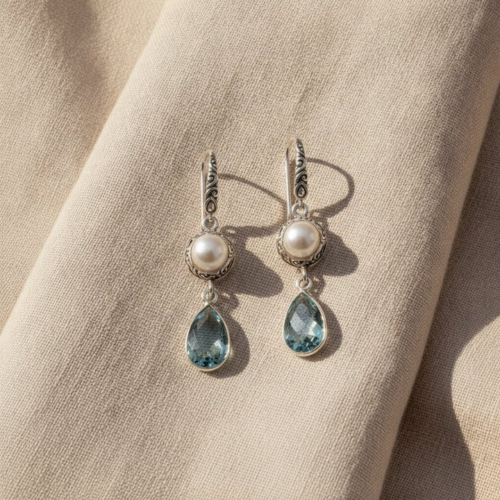 Zelie Pearl Earrings