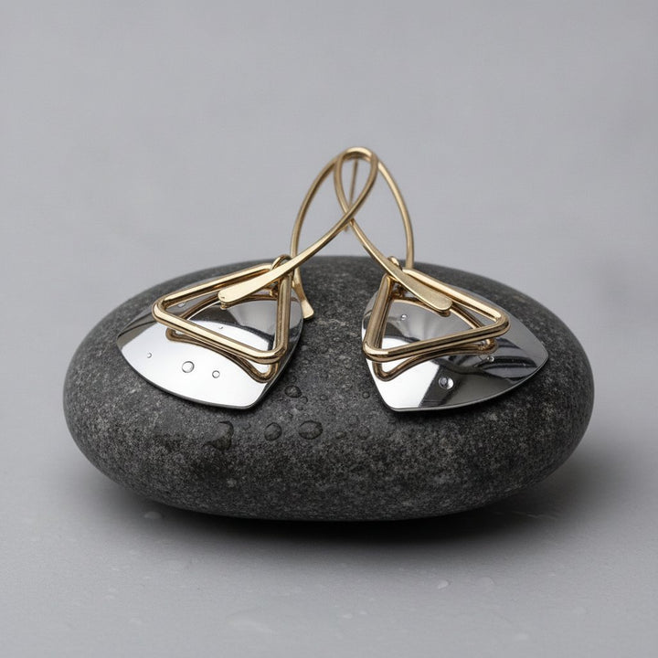 Alba Gold Earrings
