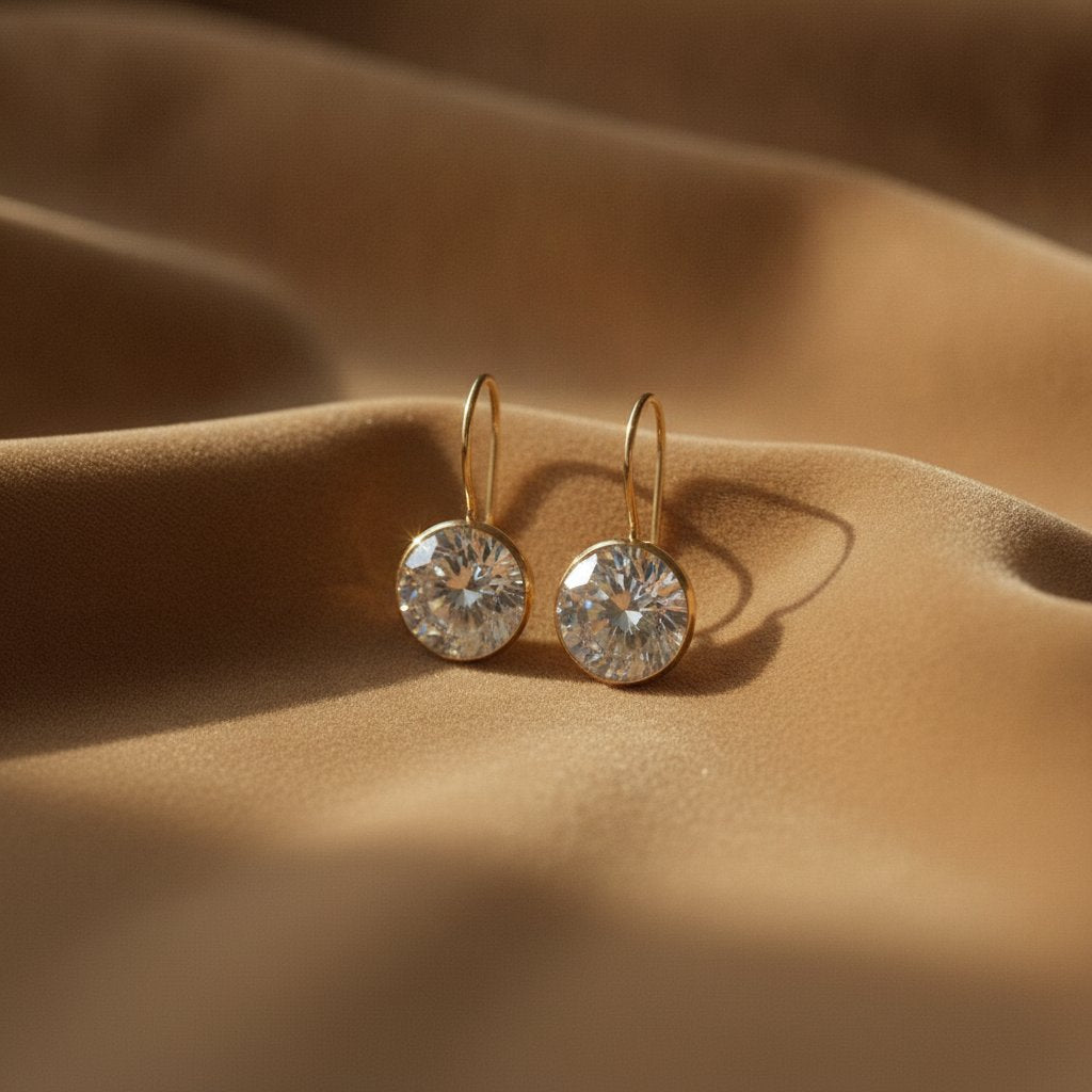 Alba Gold Earrings