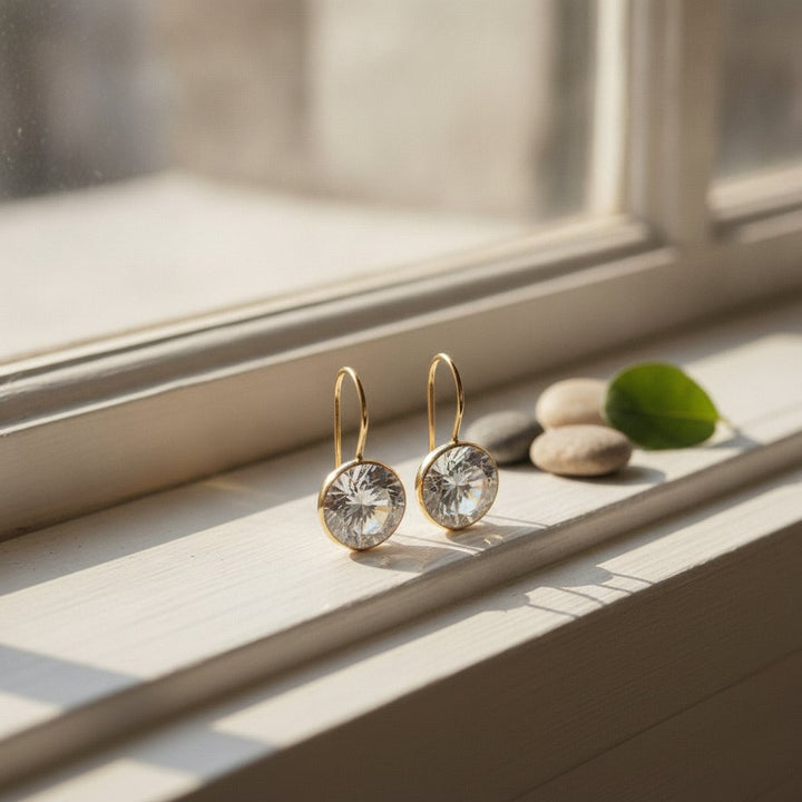 Alba Gold Earrings