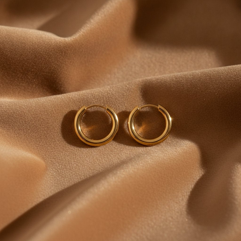 Marguerite Gold Earrings