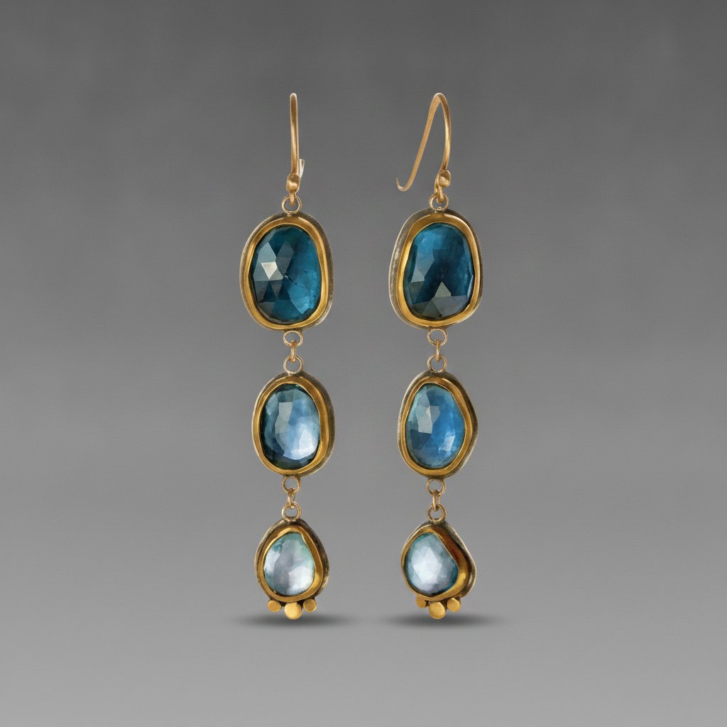 Sylvie Sapphire Earrings
