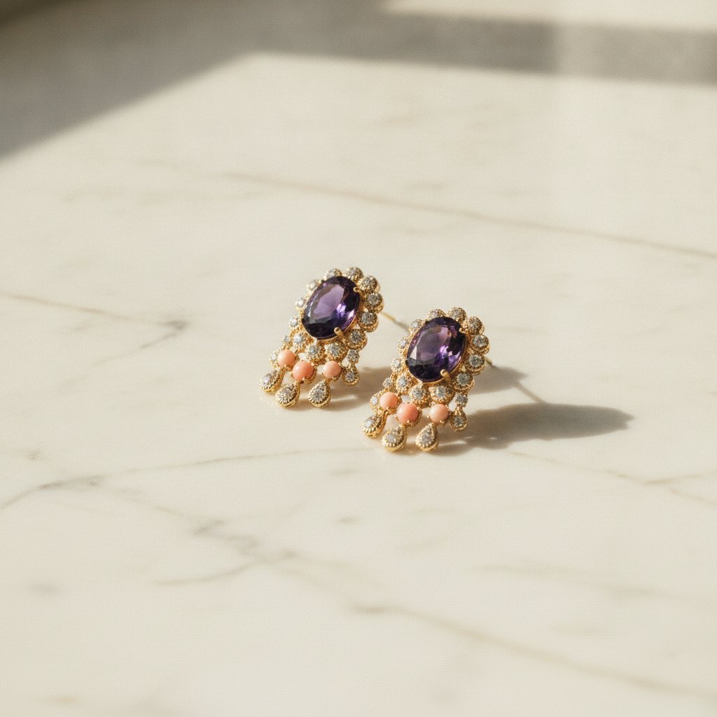 Ondina Zirconia Earrings