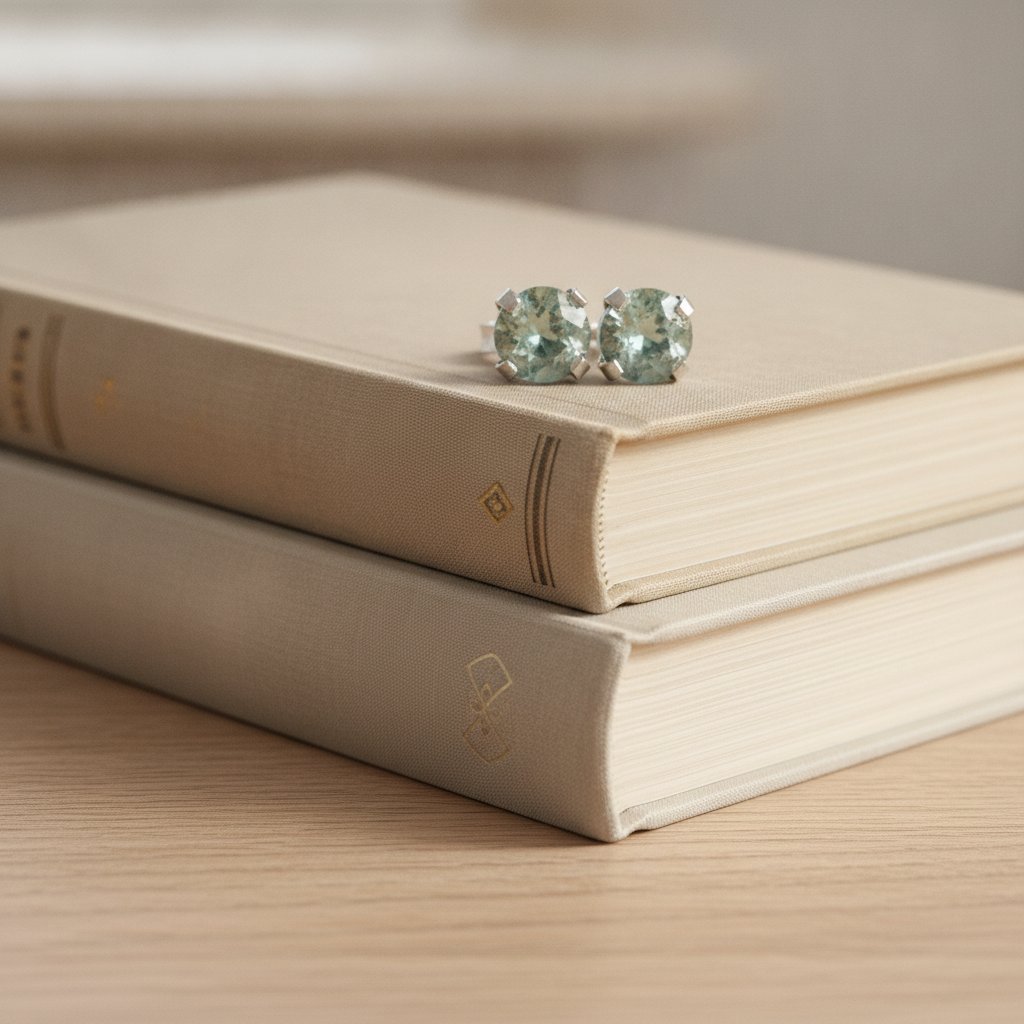 Thessaly Silver Earrings