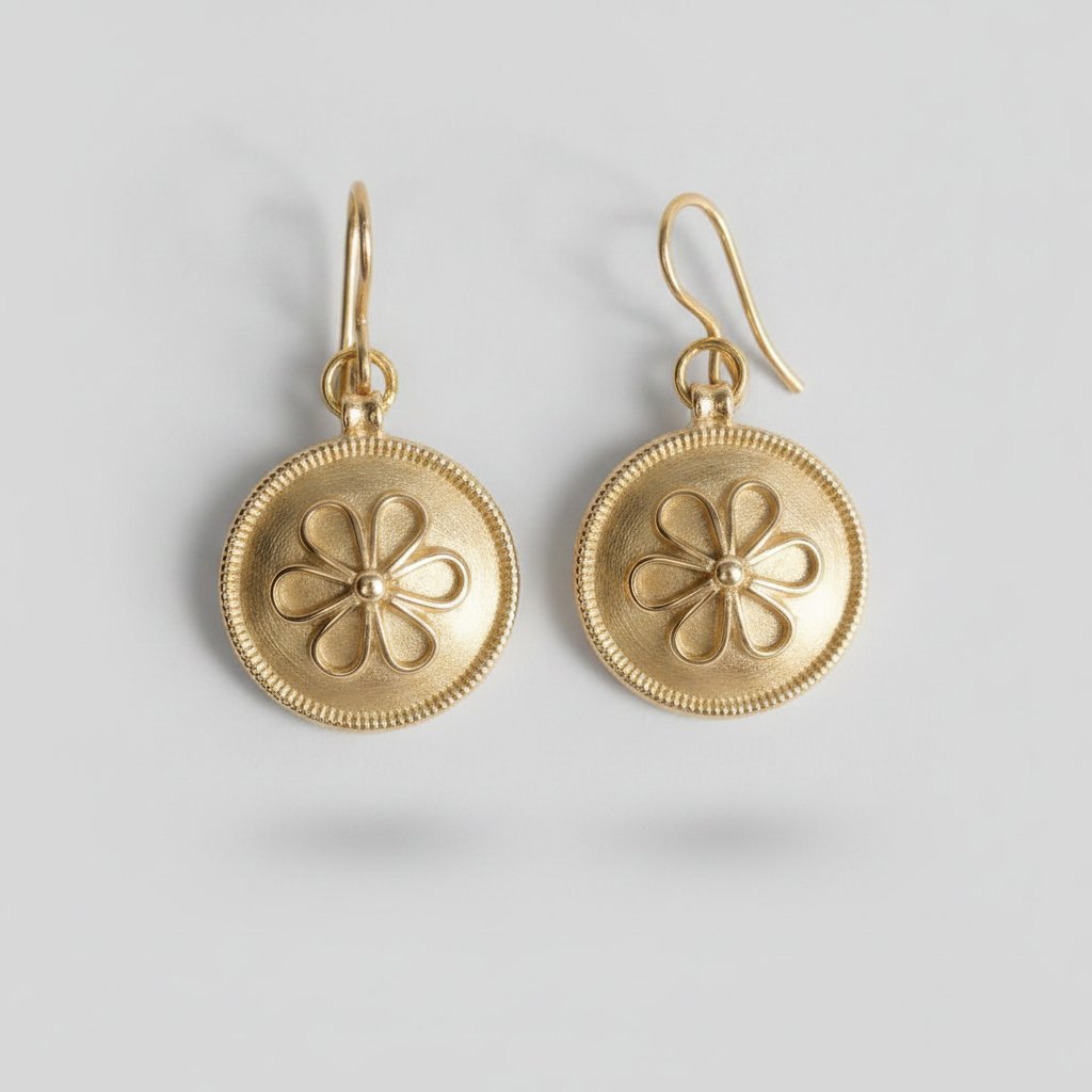 Thessaly Gold Earrings