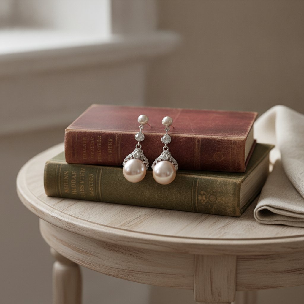 Thessaly Pearl Earrings