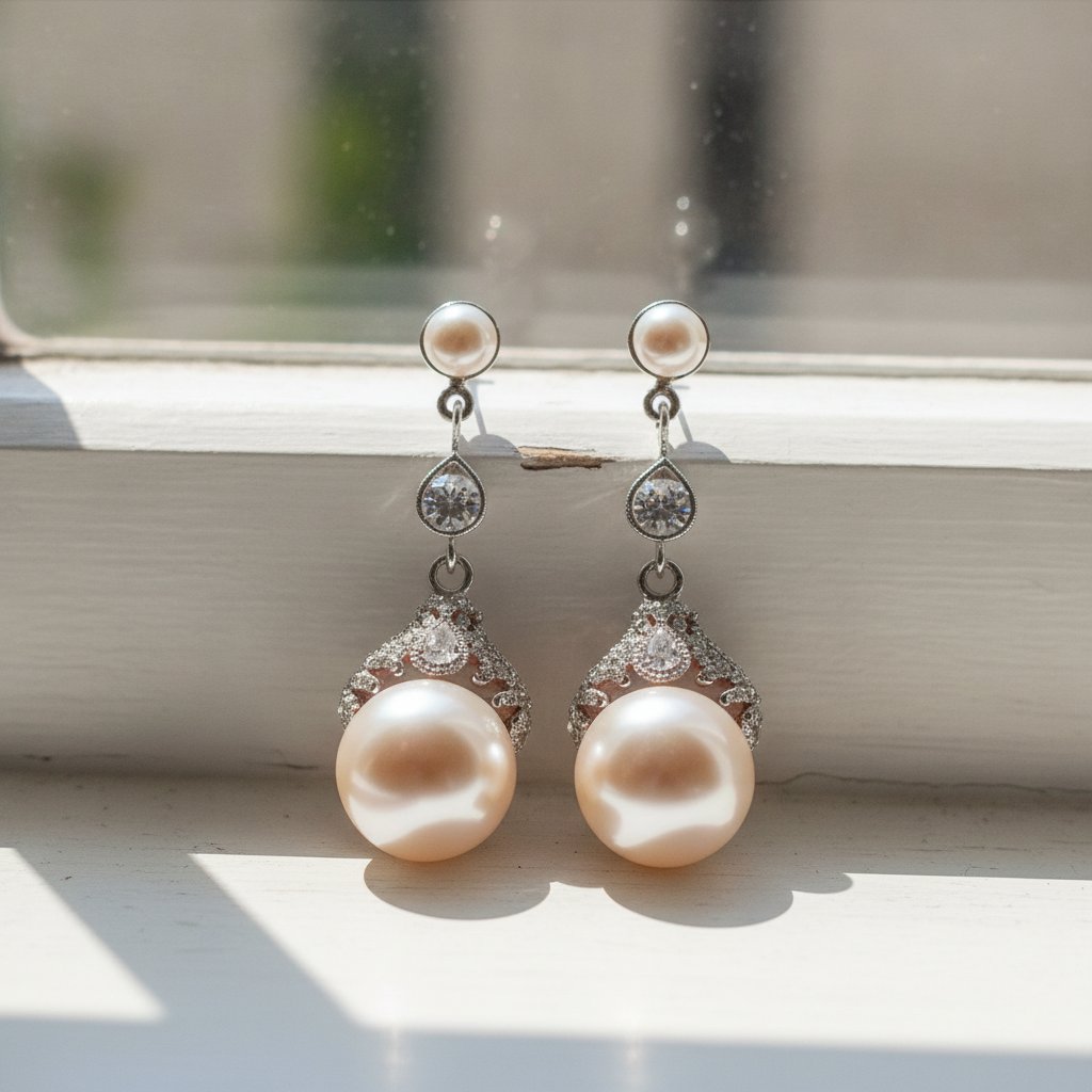 Thessaly Pearl Earrings