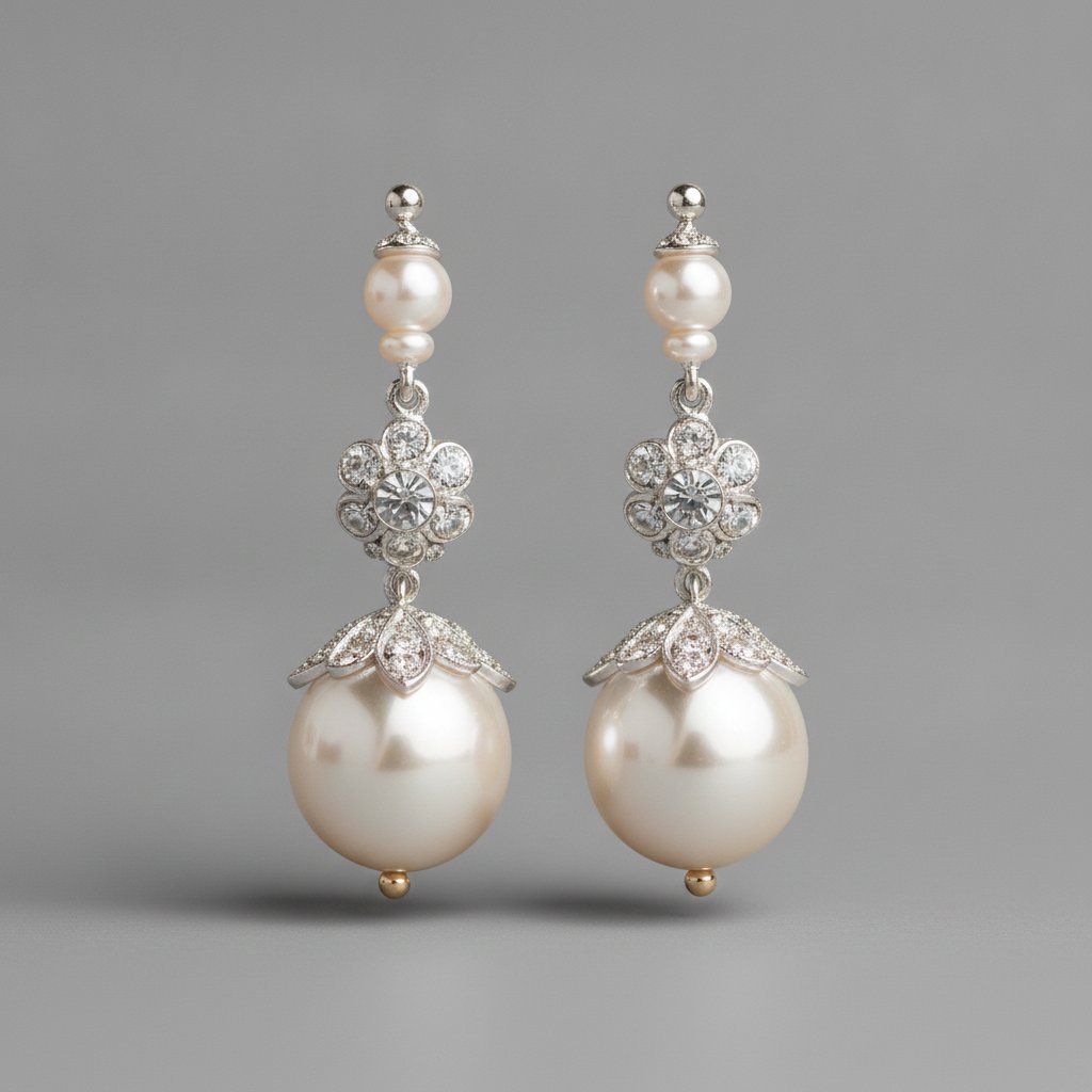 Thessaly Pearl Earrings