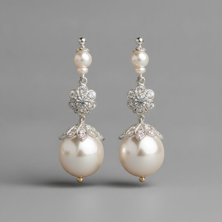 Thessaly Pearl Earrings