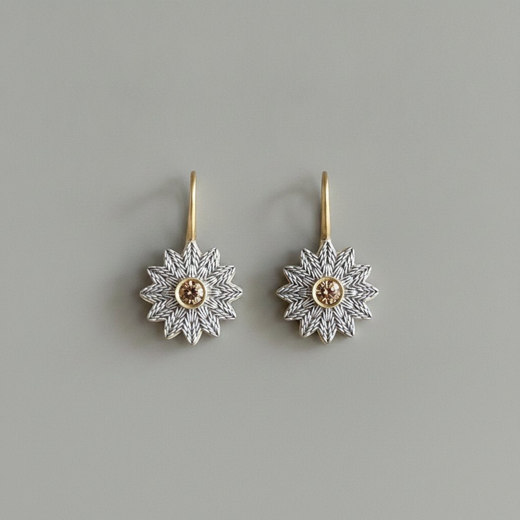 Fleur Vintage Earrings