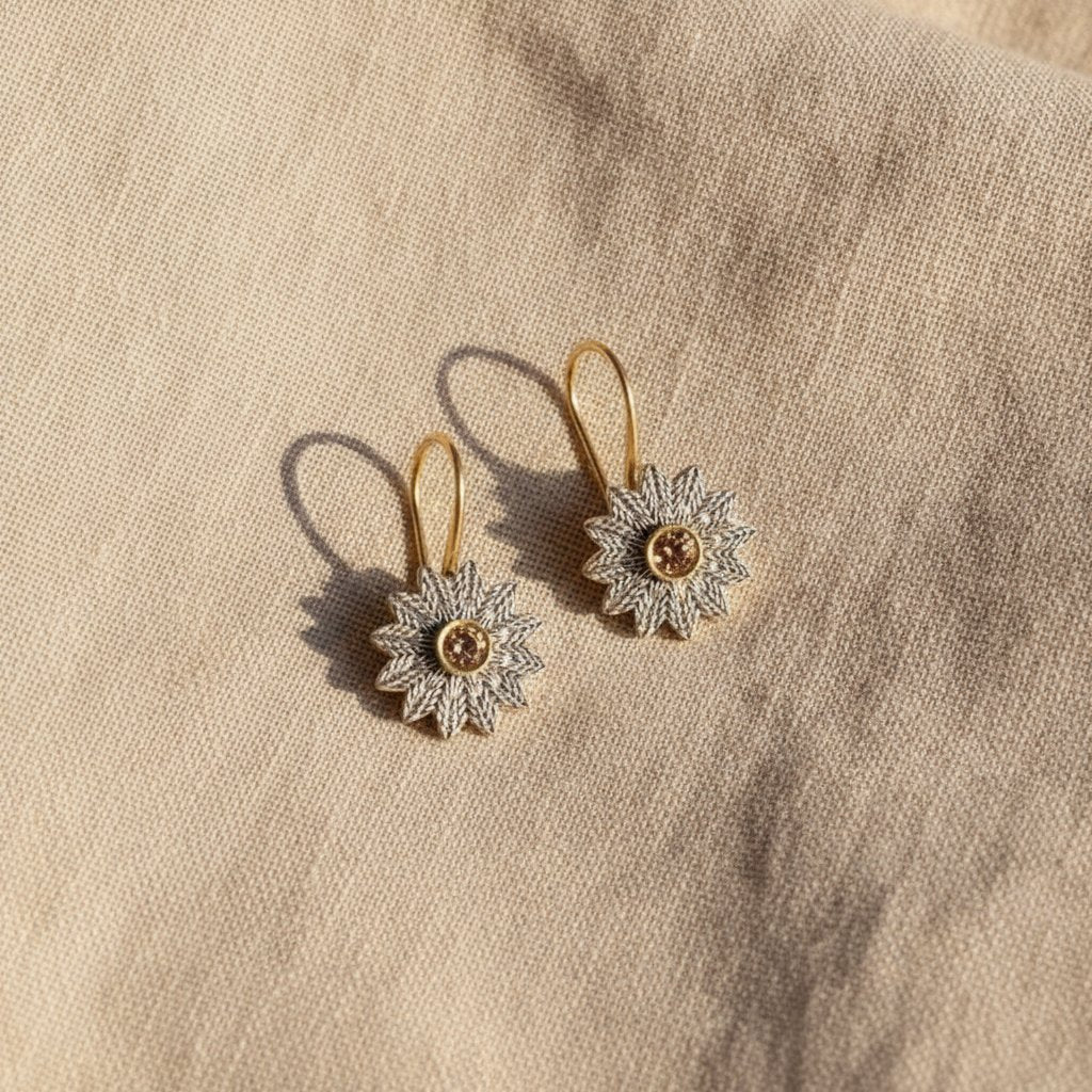 Fleur Vintage Earrings
