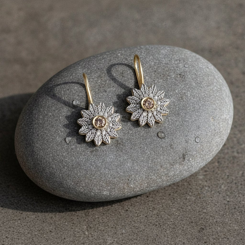 Fleur Vintage Earrings