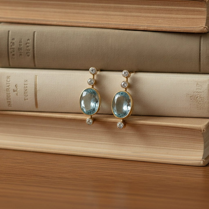 Fleur Zirconia Earrings