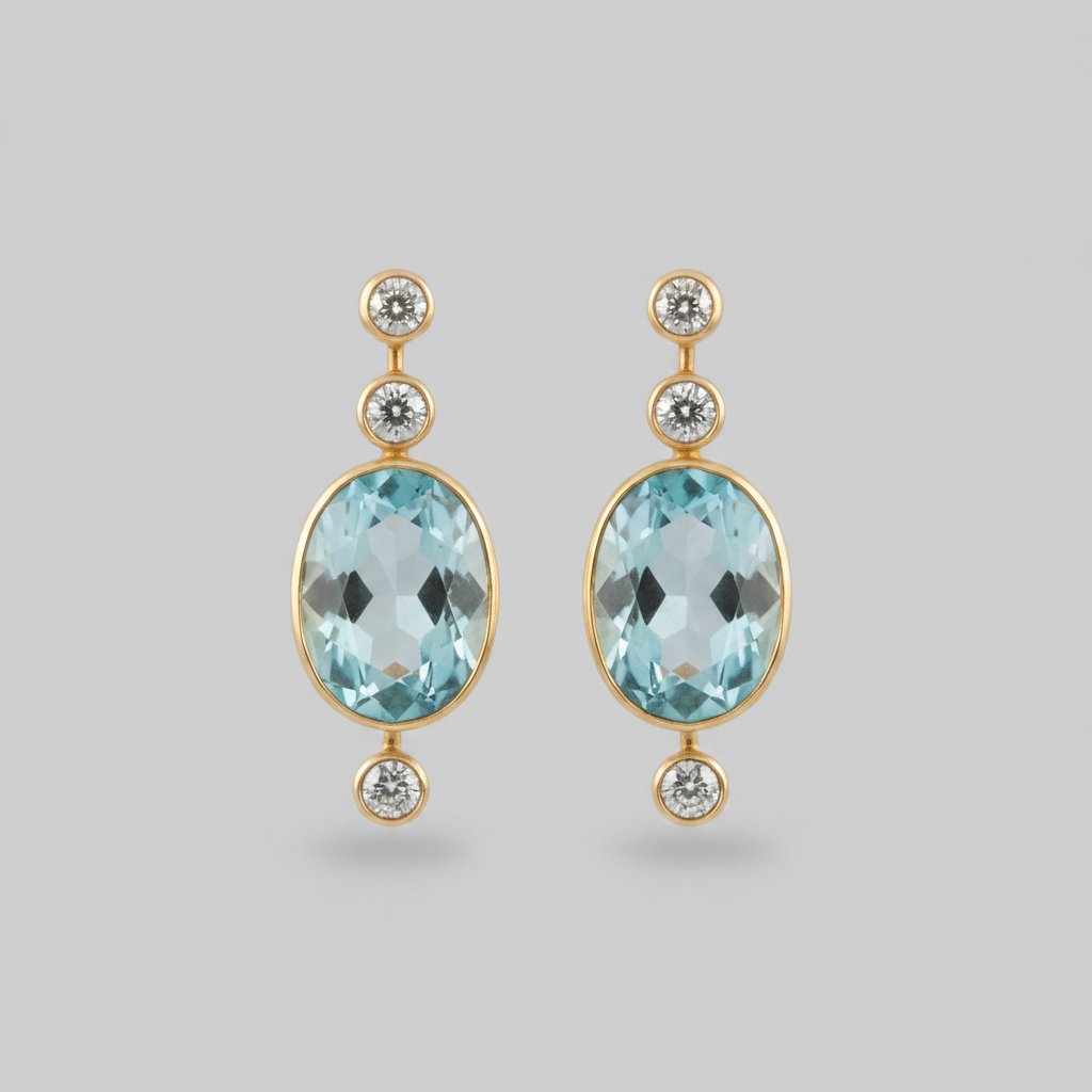 Fleur Zirconia Earrings