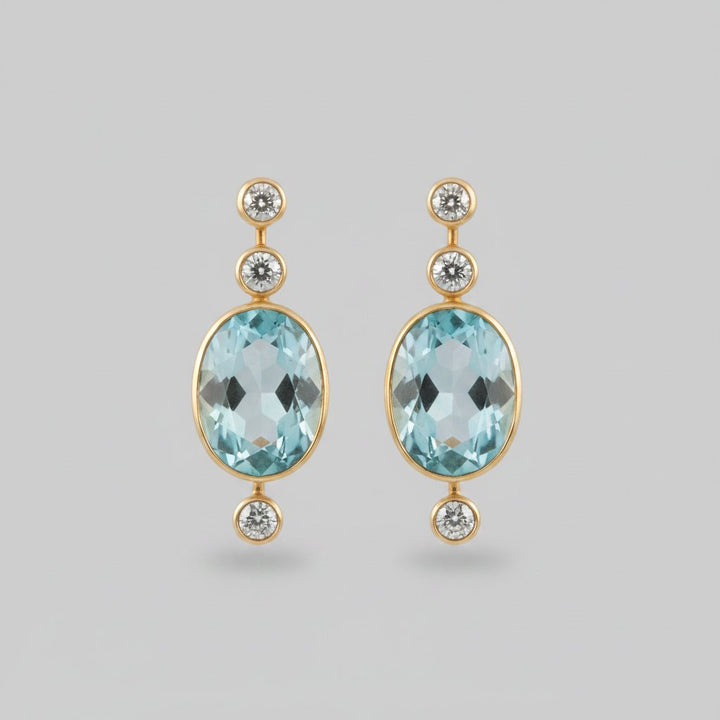 Fleur Zirconia Earrings