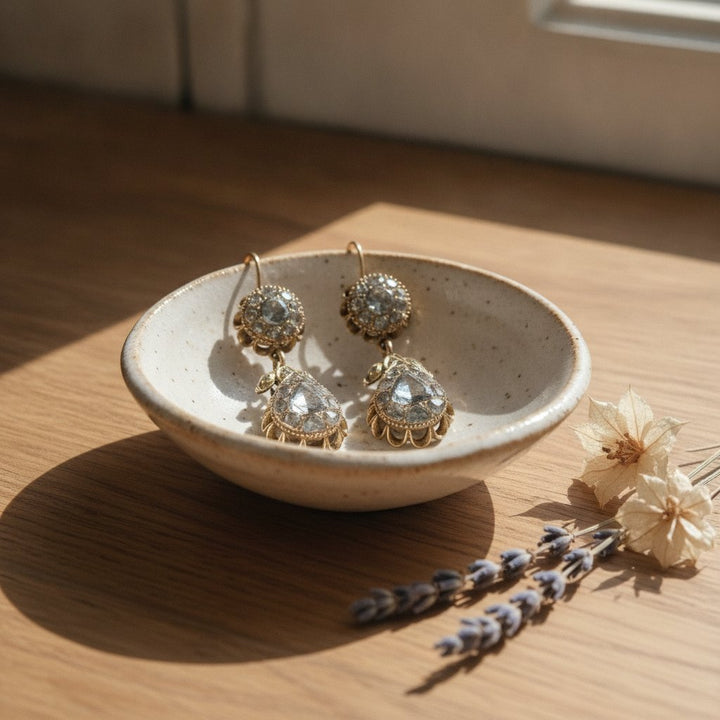 Fleur Vintage Earrings