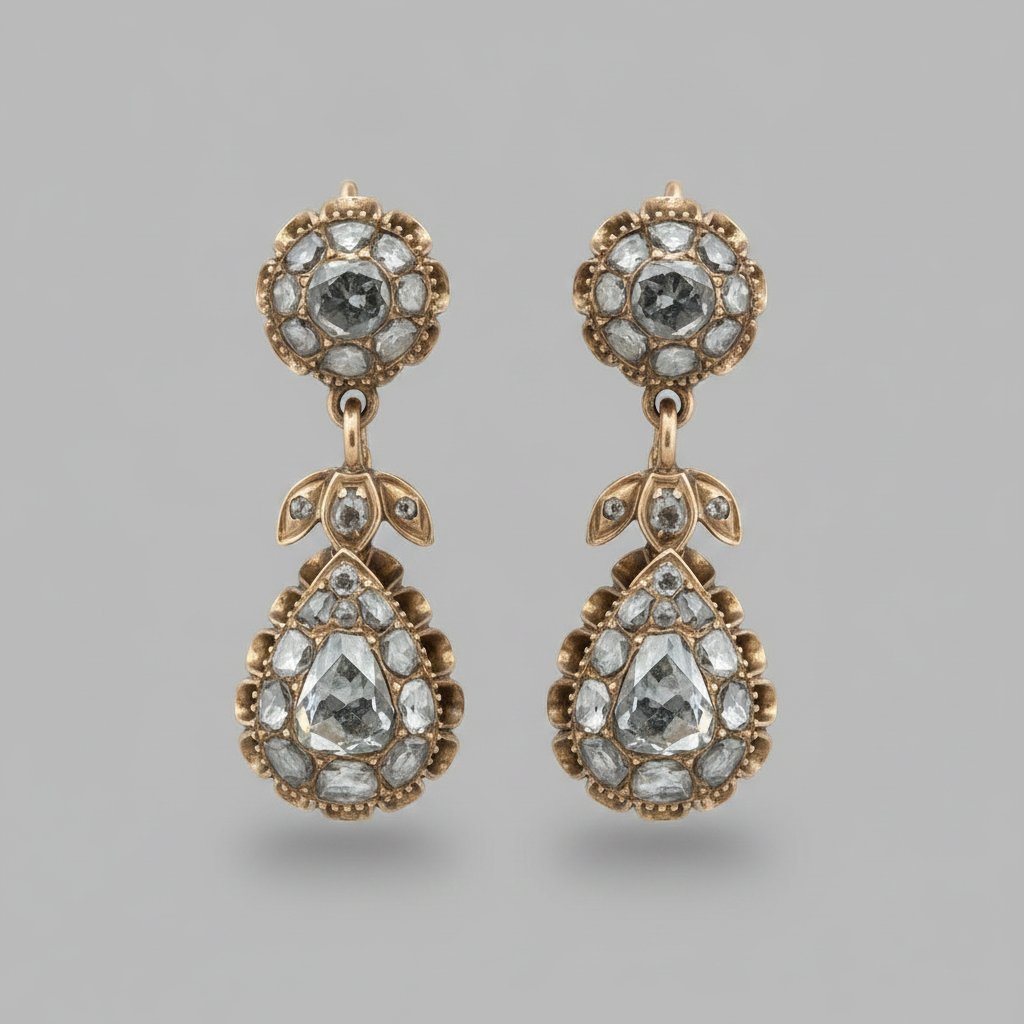 Fleur Vintage Earrings