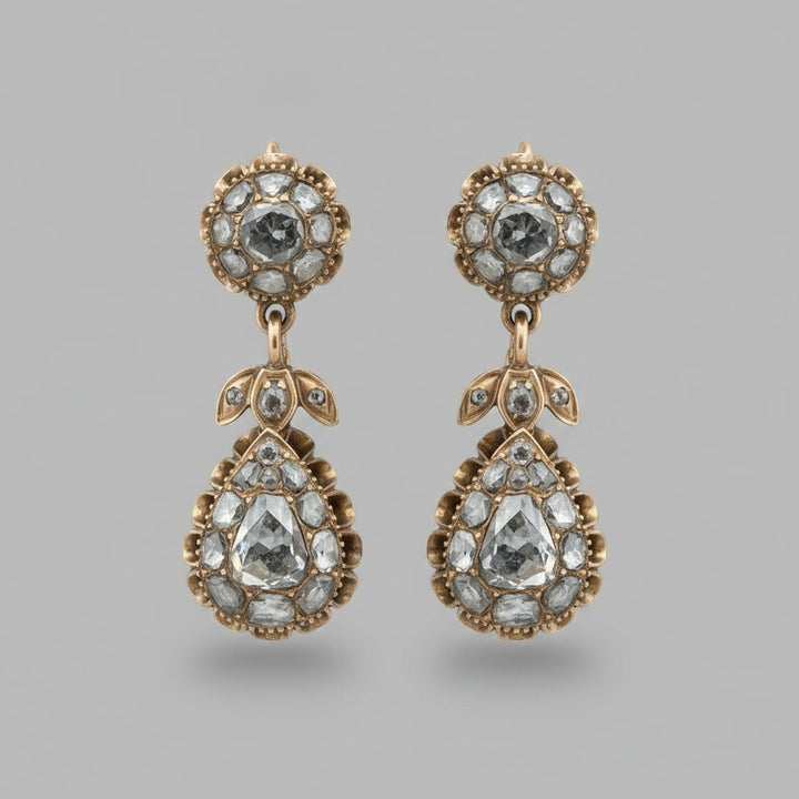 Fleur Vintage Earrings