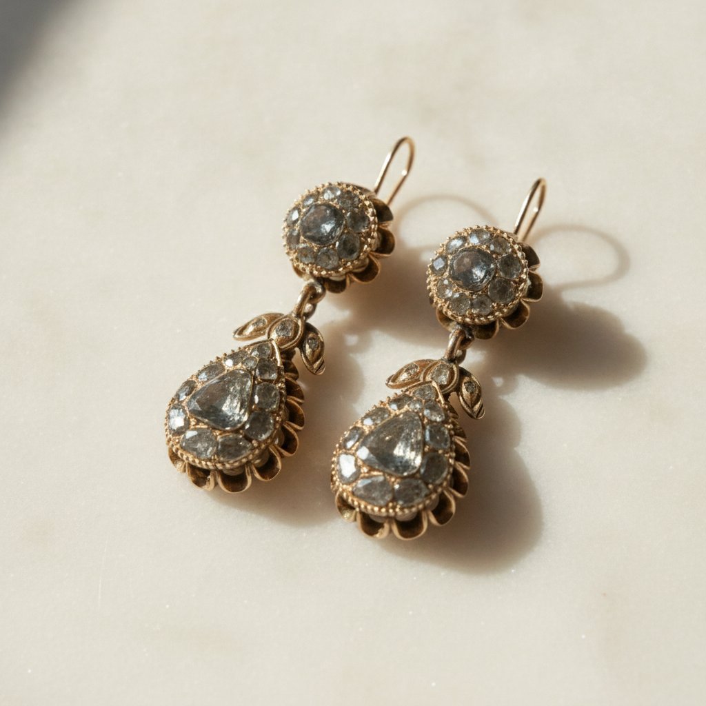 Fleur Vintage Earrings