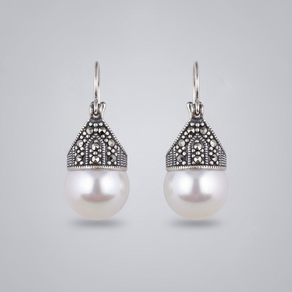 Fleur Pearl Earrings
