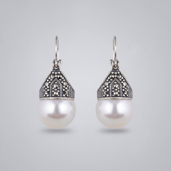 Fleur Pearl Earrings