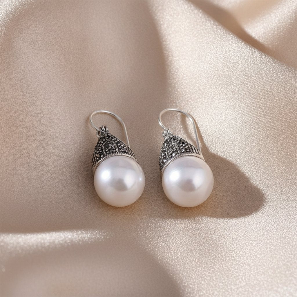 Fleur Pearl Earrings