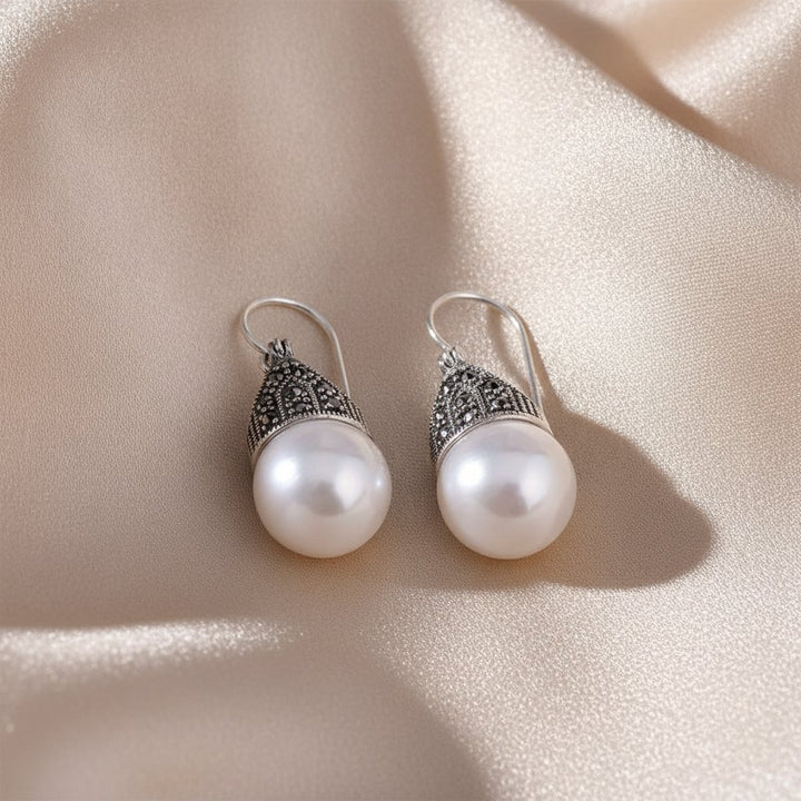 Fleur Pearl Earrings