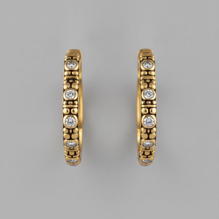 Fleur Gold Earrings