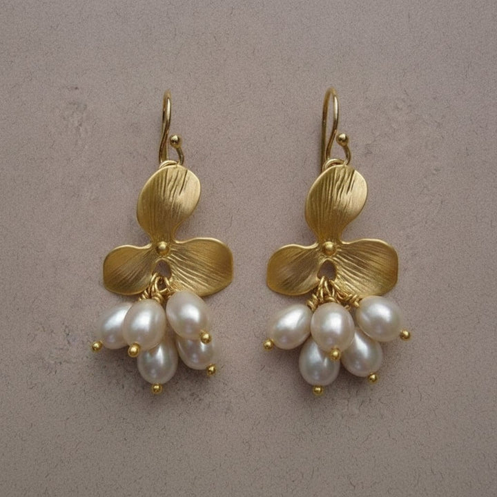 Fleur Pearl Earrings