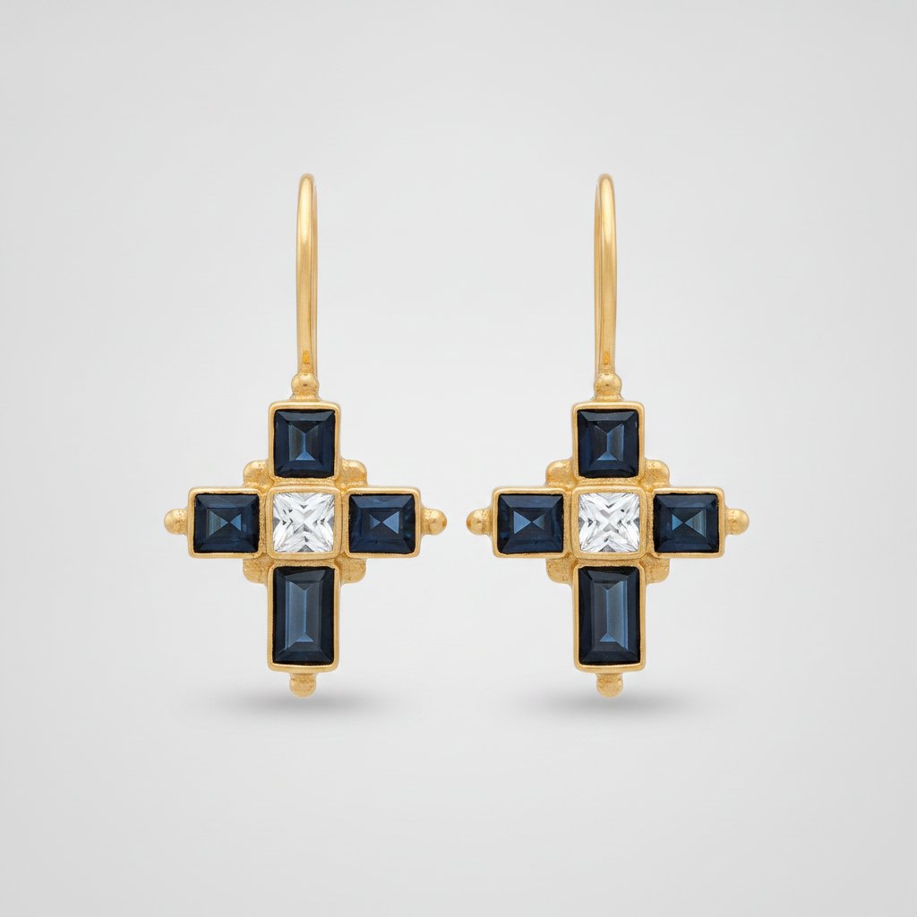 Fleur Zirconia Earrings