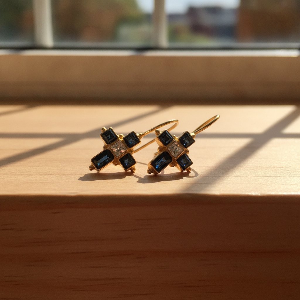 Fleur Zirconia Earrings