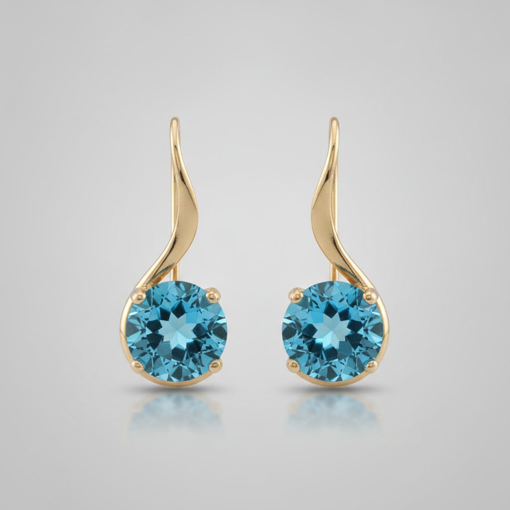 Fleur Gold Earrings