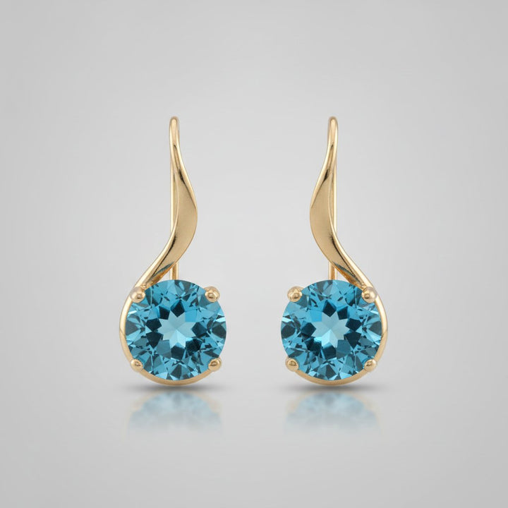 Fleur Gold Earrings