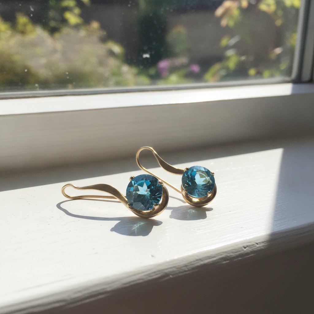 Fleur Gold Earrings