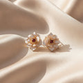 Fleur Gold Earrings