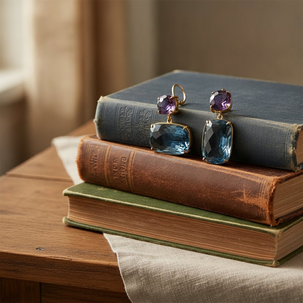 Fleur Vintage Earrings