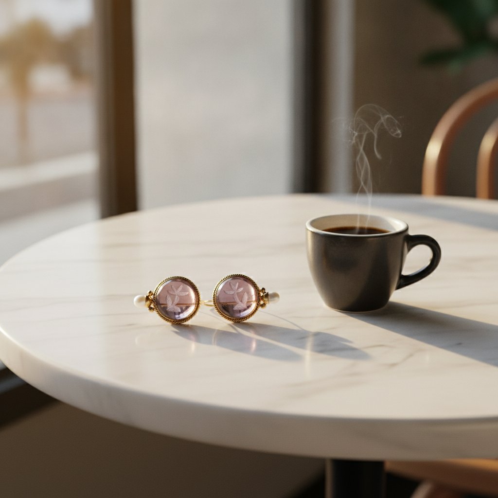 Fleur Pearl Earrings
