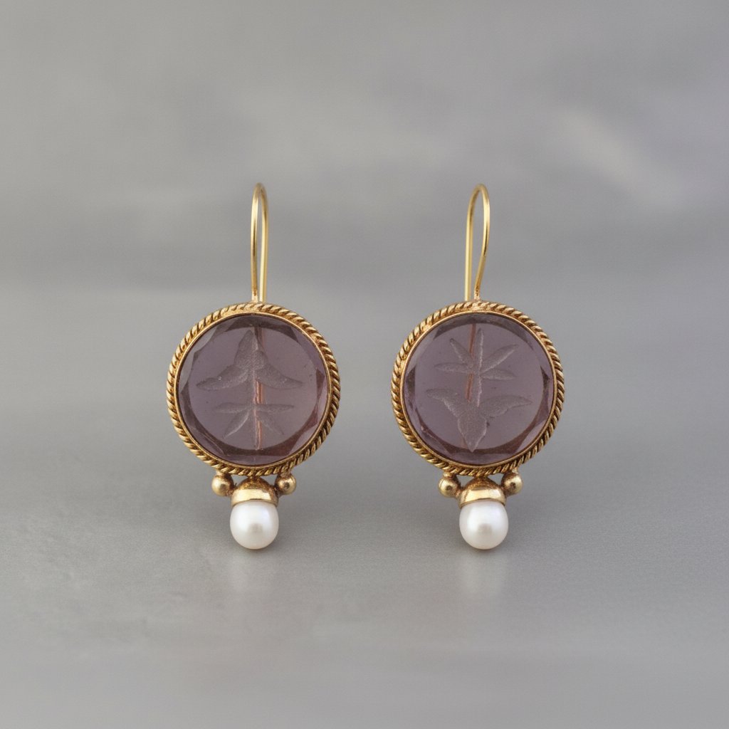 Fleur Pearl Earrings