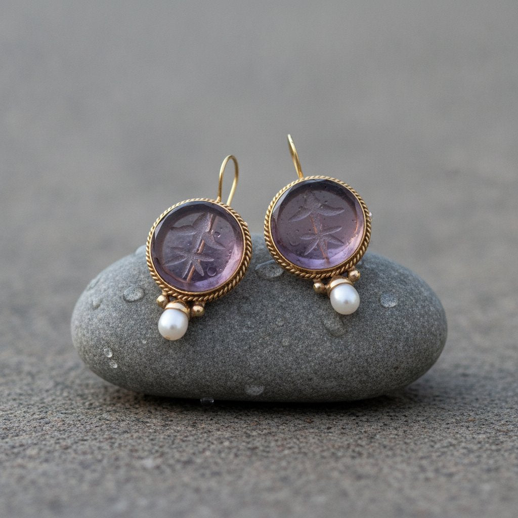 Fleur Pearl Earrings