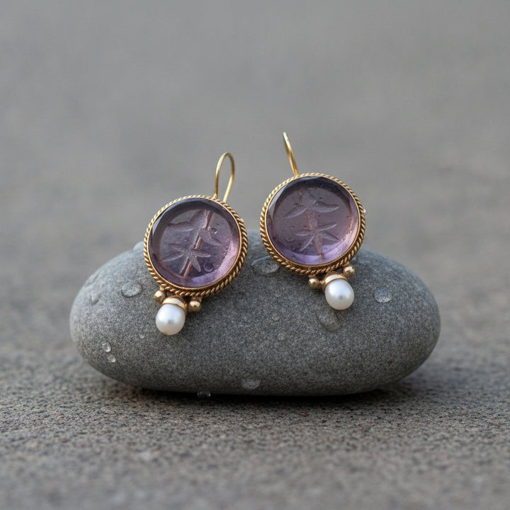 Fleur Pearl Earrings