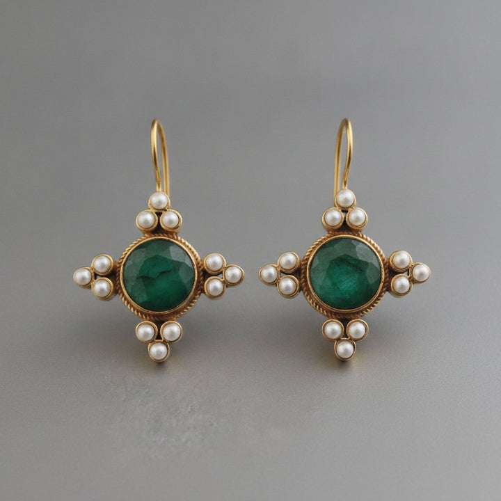 Fleur Pearl Earrings