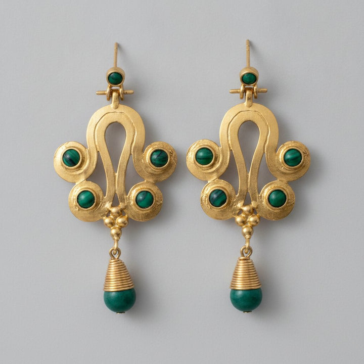 Fleur Gold Earrings