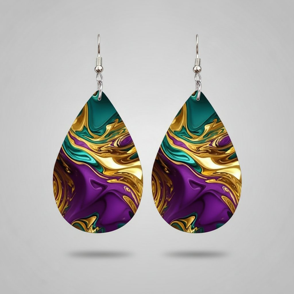 Fleur Gold Earrings