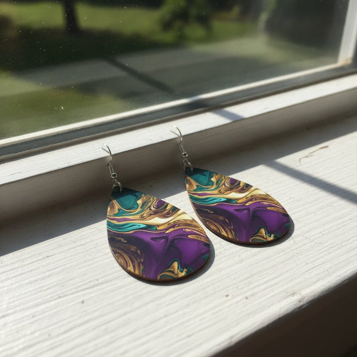 Fleur Gold Earrings