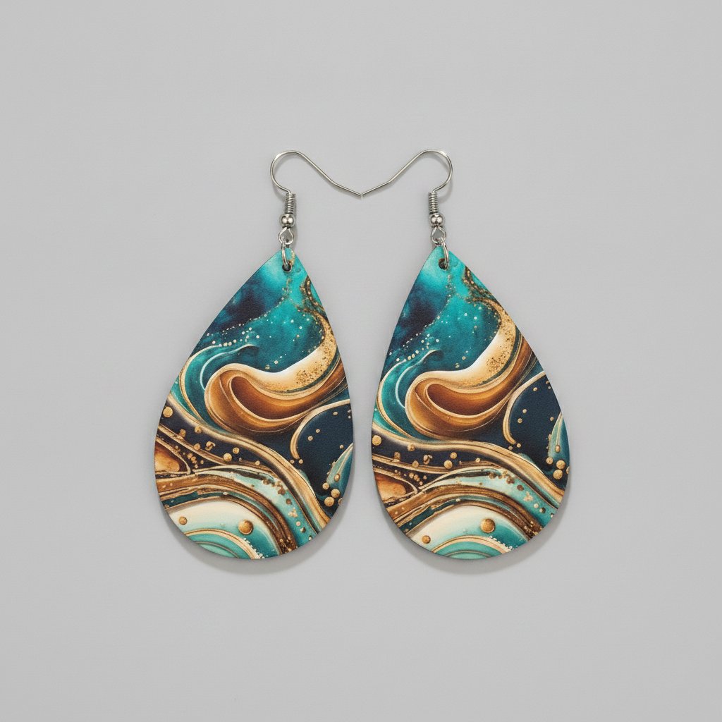 Fleur Vintage Earrings