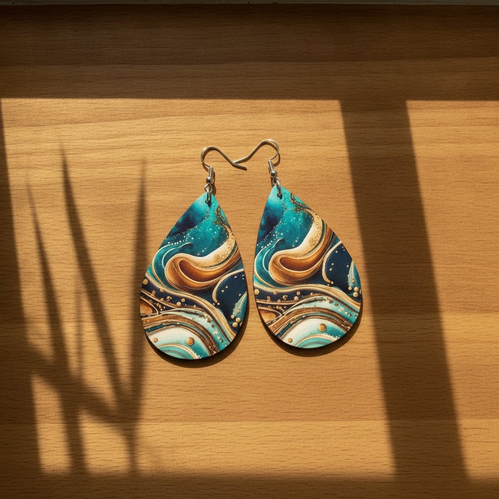 Fleur Vintage Earrings