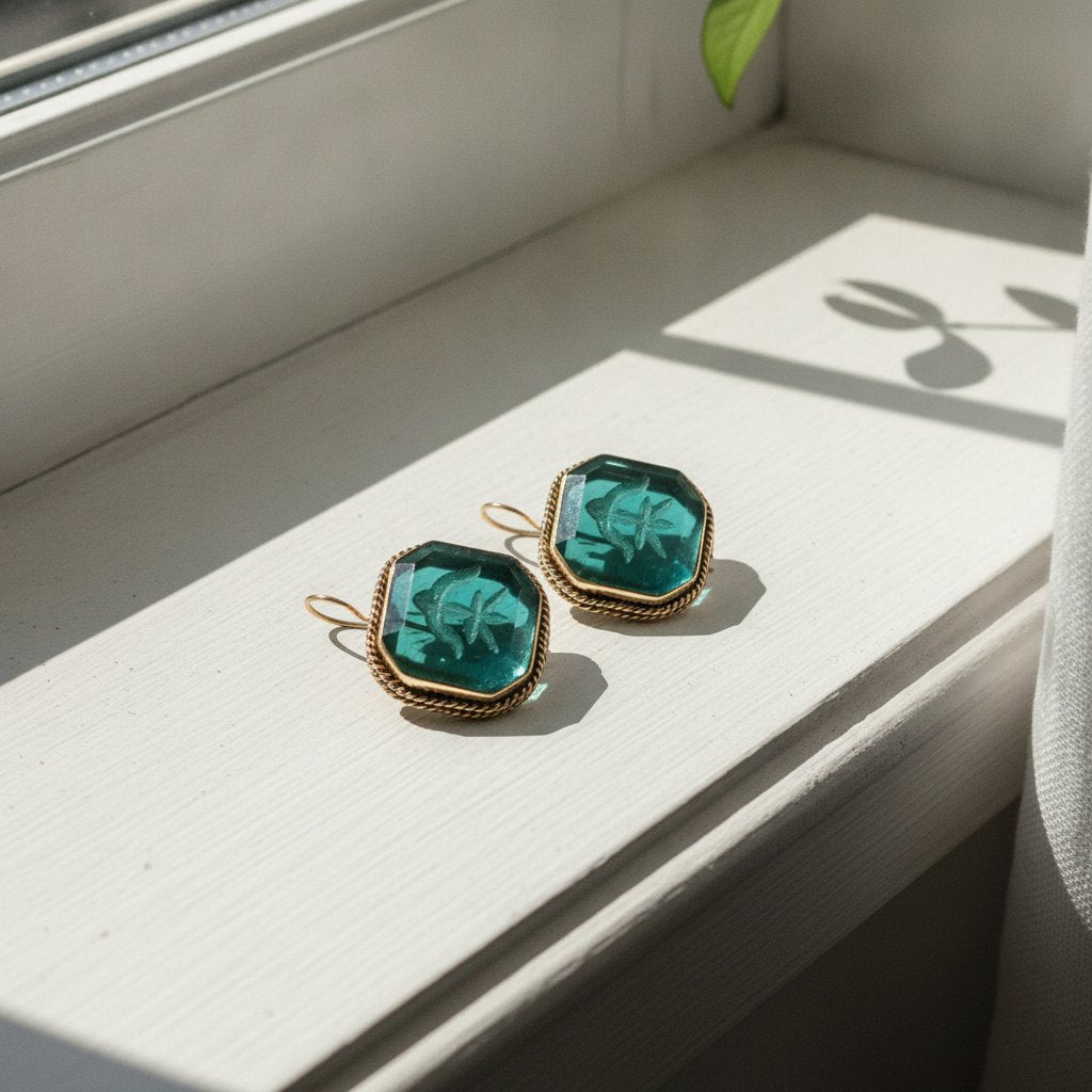 Fleur Vintage Earrings