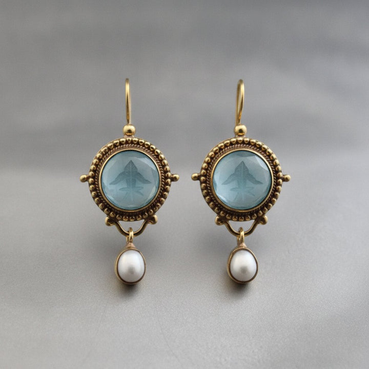 Fleur Pearl Earrings