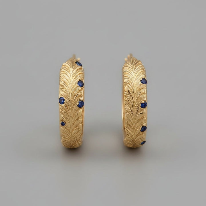 Fleur Gold Earrings