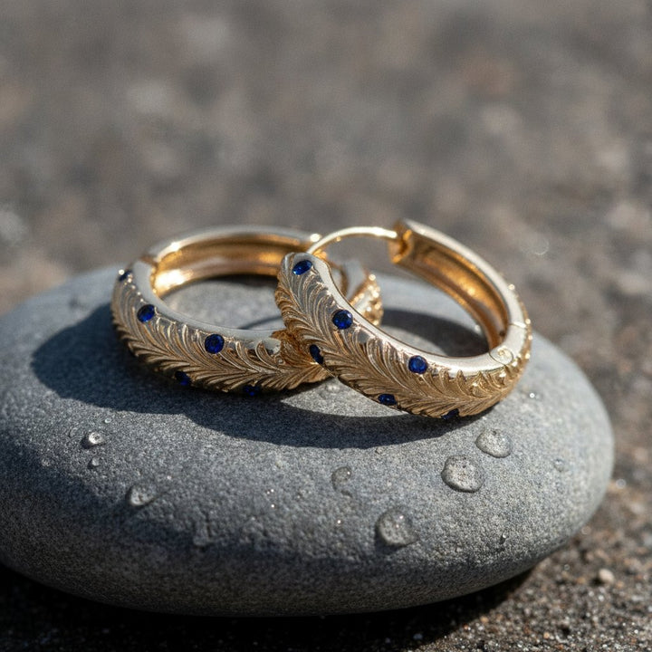 Fleur Gold Earrings